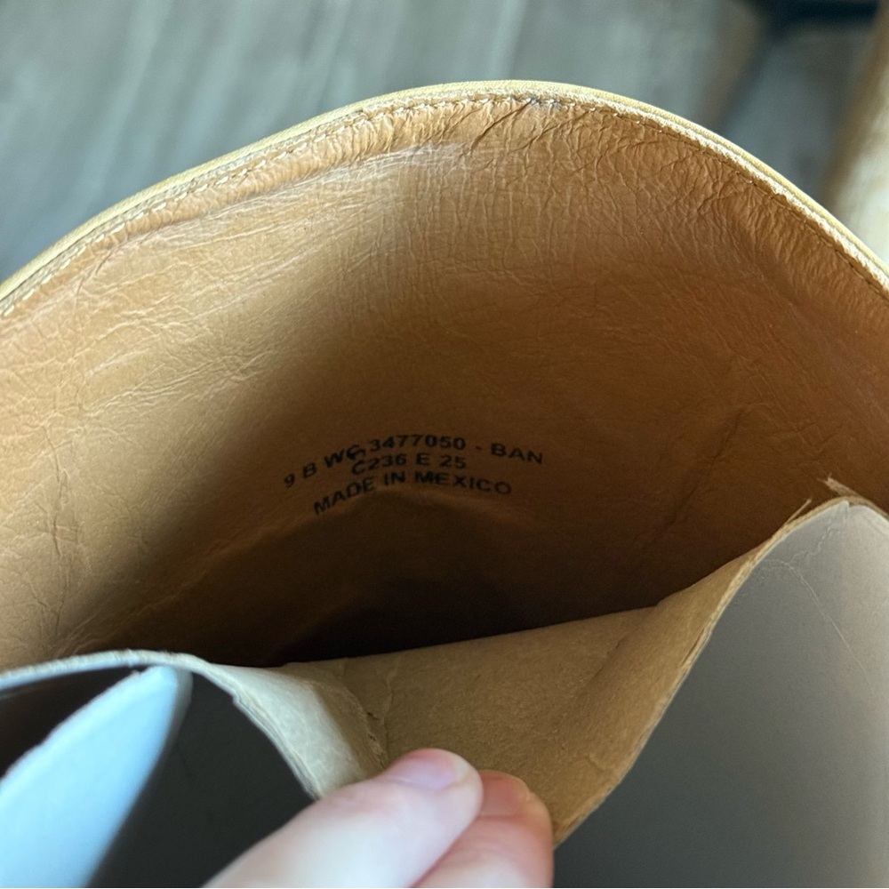 Frye campus 14L wide calf boots banana - Picture 7 of 9